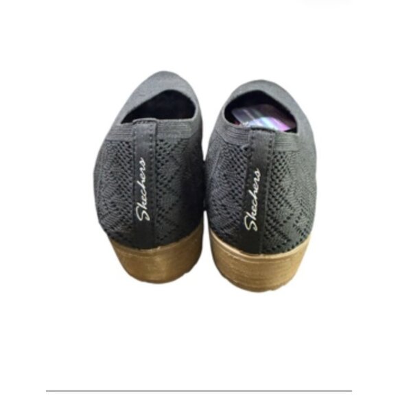 Skechers Cleo Shoes Womens 7.5 Cleo 2.0 Slip On Ballet Flats 158343 Black - Picture 3 of 7